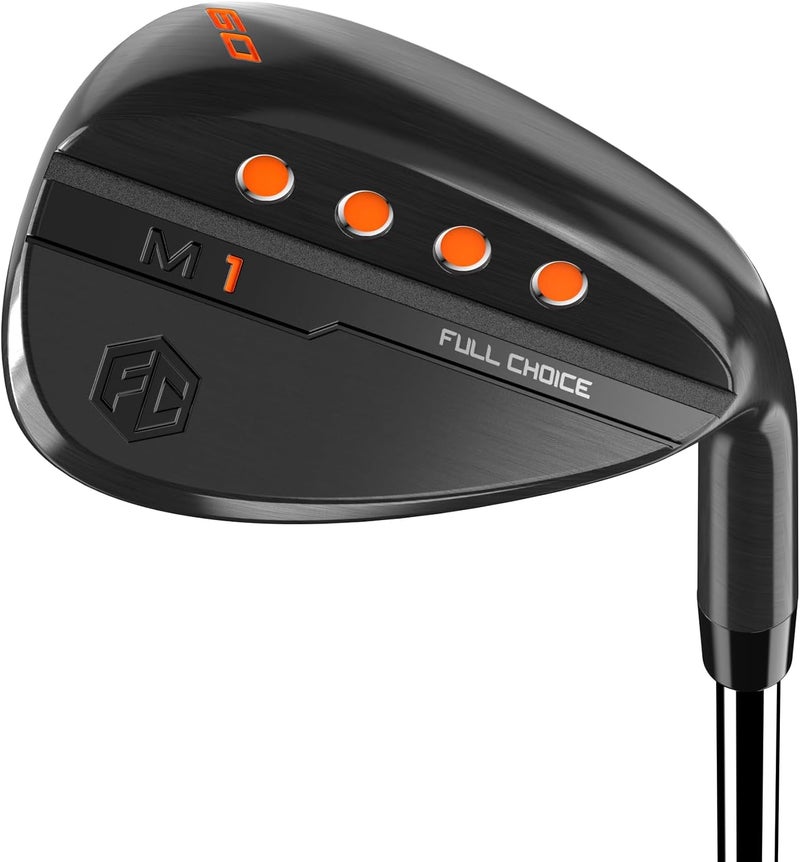 Full Choice Golf Wedges, CNC Milled Face for More Spin and Control, 52/56/60/70 Degree Golf Sand Wedge, Gap Wedge, Lob Wedge Golf Clubs, Wedges Golf Clubs for Men Women Right Hand - Image 1